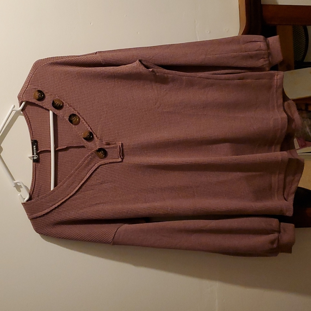 BTFBM long sleeve shirt mauve s